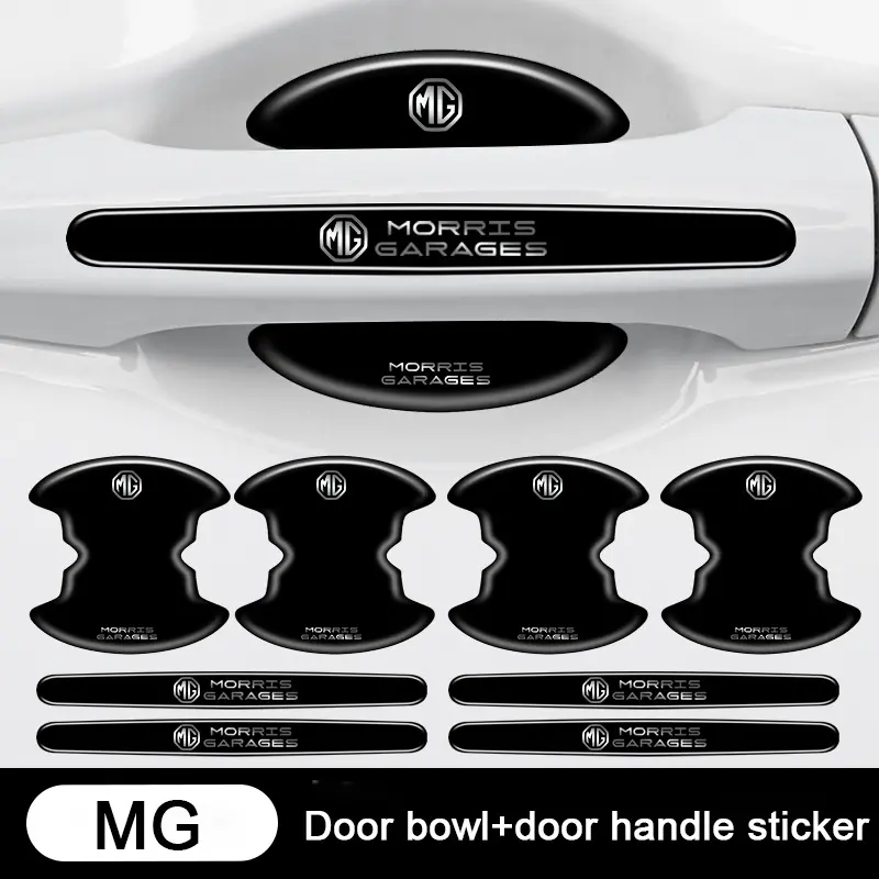 Miếng Dán Bảo Vệ Tay Nắm Bát Cửa Ô Tô, Cho MG HS ZS EP MG5 MG3 MG4 EV 4 5 6 GM Mulan 2023 VS HEV 2024, Miếng Dán Xe Hơi