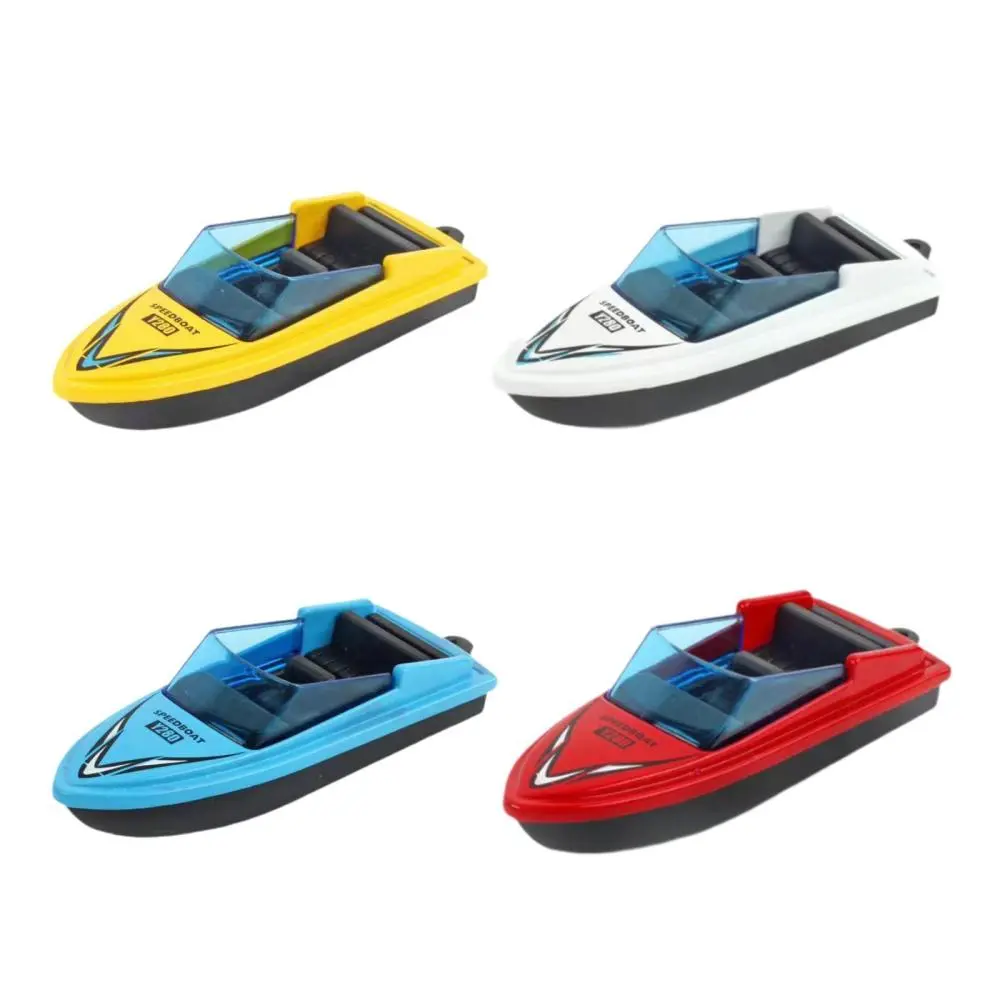 Motorboat Model Toys Summer Water Toy Educational Toy Desktop Boat Ornament for Kids Adults Children Toddlers Birthday Gift