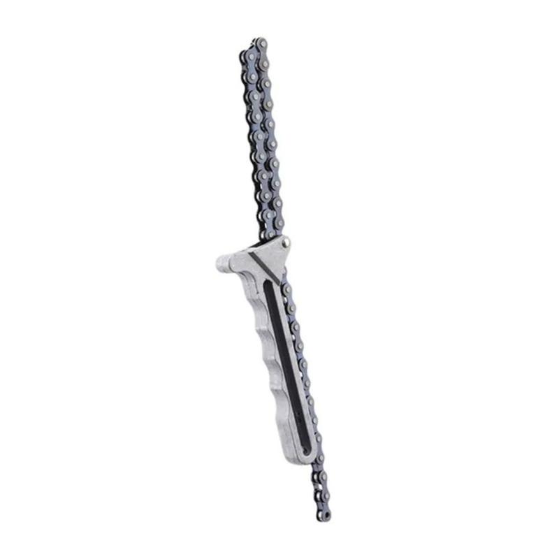High Quality Adjustable Spanner Plier Grip Key Wrench Remover Tools Car Engine Oil Filter Chain Durable Car Repair Tools 3