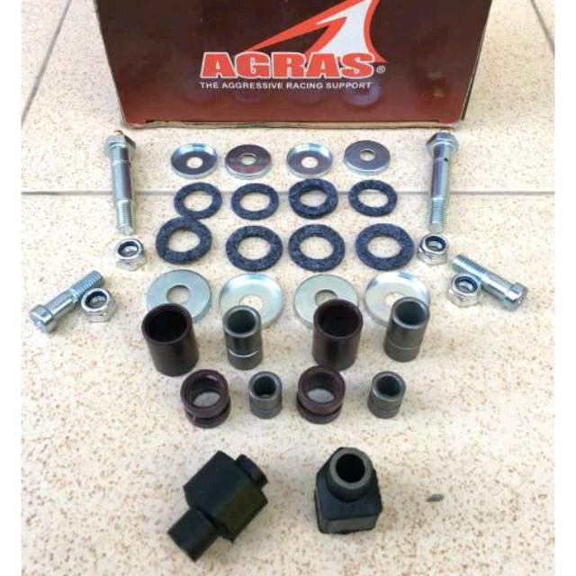 Bosch Bosh Bos Reparkit Parkit Shock Sok Fork dan Bantalan Karet Honda C70 Bekjul Bektu Kaptul Olong Pitung Astrea C700 C800 Supercub Supercup Astrea 800 Asdap Star 0