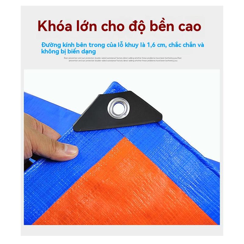 Vải chống mưa, dày dặn, chống thấm nước, tấm bạt che nắng, thích hợp cho xe ba bánh, vải dầu nhựa, vải chống mưa, tấm che mưa batchenango  to đồ  trùm  xe  hơi  7  chỗ bat  trum  xe  oto 1