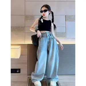 [Cleynkidz] CTZ20 Baju Setelan Anak Fashion Kekinian Terbaru Baju Setelan Celana Jeans Panjang Anak Fashion