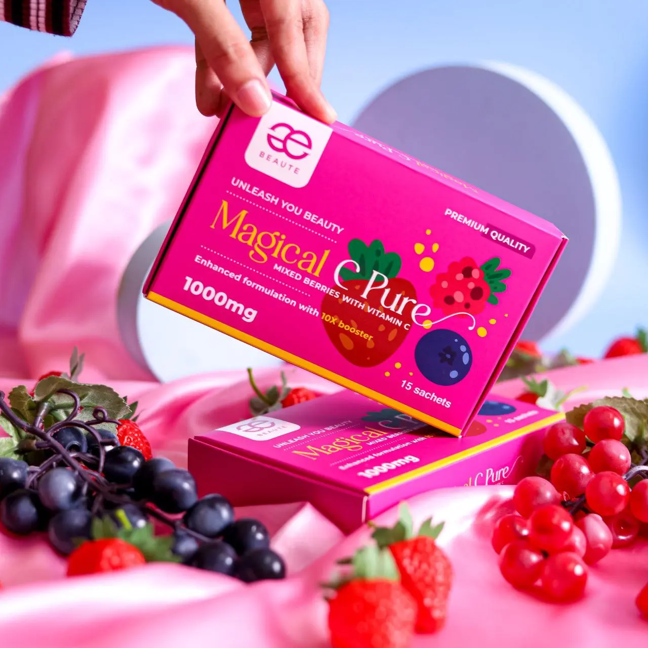 Magical C pure Mixed Berries 1000MG With Vitamin C Supplement