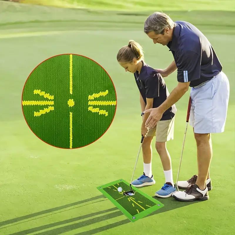 Golf Putting Practice Mat, Indoor Outdoor Golf Putting Training Mat, Golf Training Aid, Golf Putting Mat for Home Office Outdoor Driving Range 6
