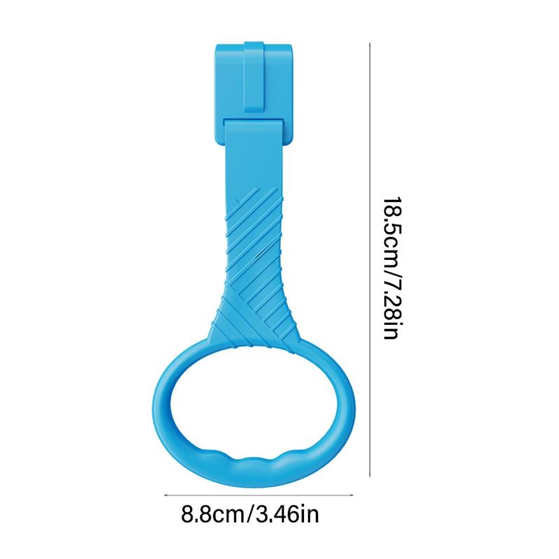 Product Introduction of 1Pc Infant Walking Trainer Rings for Crib Cot Secure Stand Up Assist Handle Grip Safe PP Easy Grip for Baby Balance 0