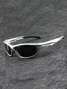 1 Par de Lentes de Sol para Uso Diario, Lentes de Sol de Moda con Marco de Parte Superior Plana para el Verano, Accesorios Y2k para Viajes y Deportes al Aire Libre