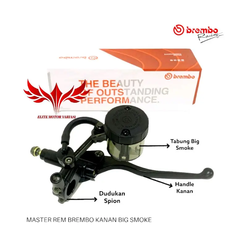 Master brmbo tabung pisah 1 big smoke universal motor Motorcycle 2