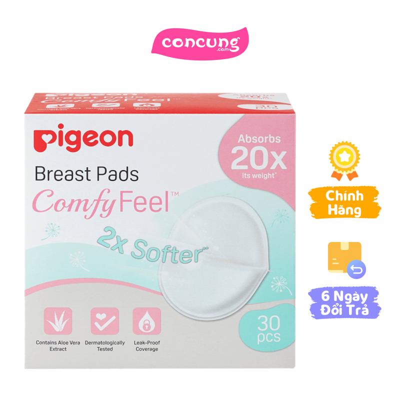 Miếng lót thấm sữa Pigeon chiết xuất nha đam (30 miếng)