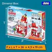 Gambar Mainan Balok Juno 8537-5 | Fried Chicken Building Street View - 5 Fried Chicken dari Juno Toys Kota Surabaya 4 Tokopedia