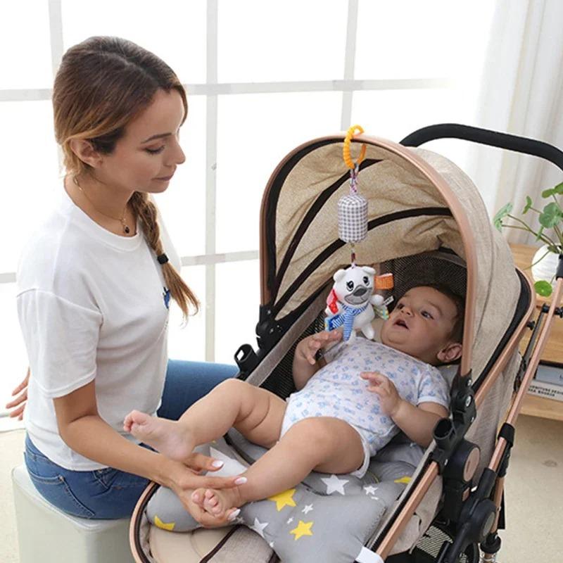 Product Introduction of Baby Sensory Hanging Rattles Soft Learning Toy Plush Animals Stroller Infant Car Bed Crib with Teether for Bebe Babies Toddlers 17