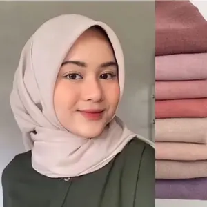 Hijab Paris Voal Premium A+ Jahit tepi harga Neci!!!