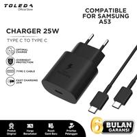 Gambar Charger Compatible For Samsung A53 25W Super Fast Charging Type C To Type C - 25 Watt dari Toleda Indonesia Kota Tangerang 1 Tokopedia