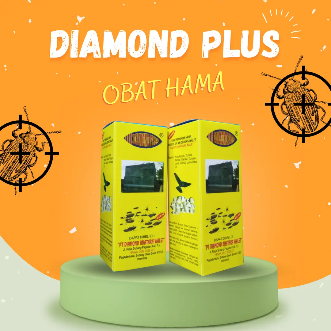 Diamond Plus Obat Anti Hama Dan Pemikat Walet Cair Pembasmi
