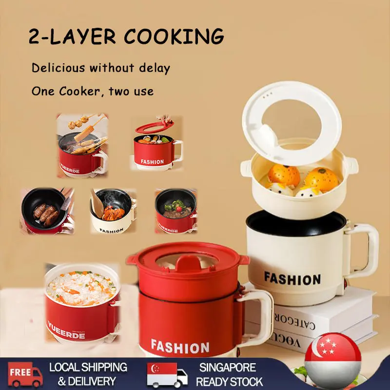 [Ready Stcok]Multi Cooker Electric Rice Cooker Ceramic Frying Pan ...