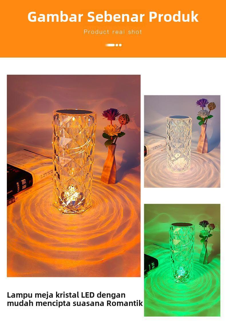Product Introduction of Luxury Night lights with new rose atmosphere lights 13