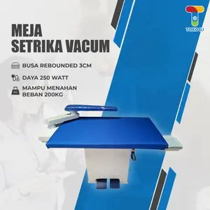 Meja Setrika Uap Laundry Vacum Lengkap Alas & Busa