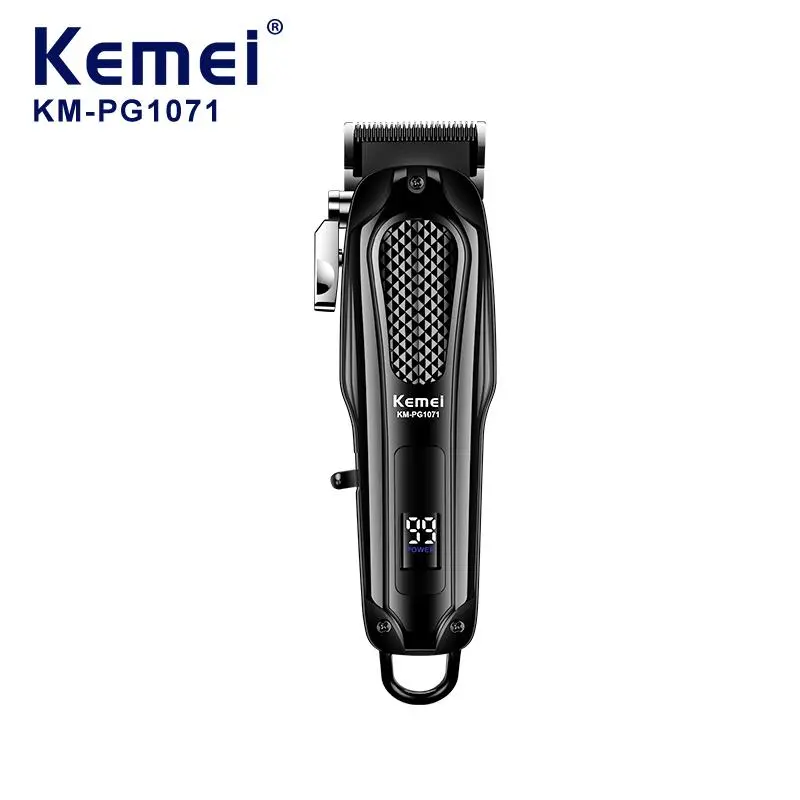 Electric Hair Clipper, Professional Hair Trimmer with LCD Display, Rechargeable Hair Cutting Machine for Men, Barber Clipper for Home & Salon Use 0