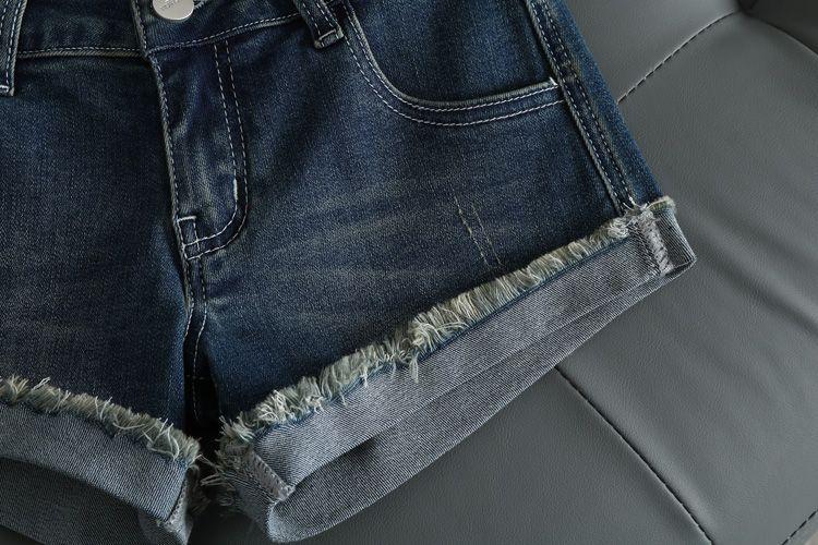 Product Introduction of Quần Short Denim Siêu Nhỏ Phong Cách Cổ Điển Mỹ Dành Cho Nữ, Mùa Hè, Phong Cách Instagram, Cạp Thấp, Quần Bó Co Giãn, Mỏng Và Cong, Quần Hot, Cô Gái Nóng Bỏng Pants Jean 12