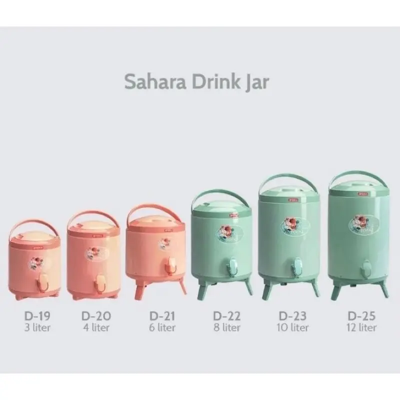 Sahara Drink Jar 6,8,10,12 liter Lion Star / Thermos Air Panas dan Dingin Food Grade (BPA Free)