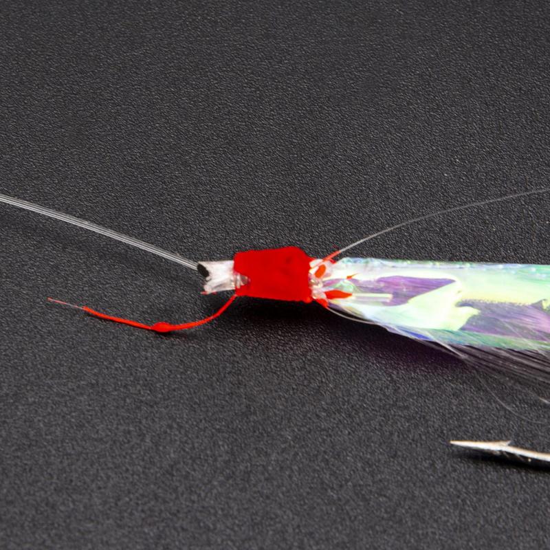 Product Introduction of Fishing Feather Hooks, 20pcs Sea Boat Fishing Lures Rigs with Barbed Hook, Fishing Accessories for Outdoor Fishing, Fishing Supplies 13