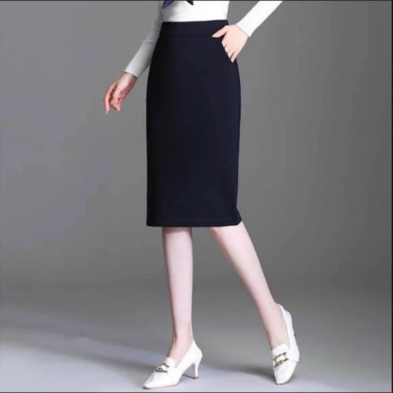 Product Introduction of Chân Váy Bút Chì 2 Lớp + 2 túi chéo xẻ sau độ dài 50-60-70cm chất Vitex 8