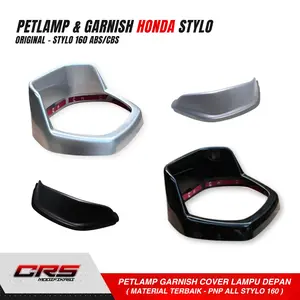 Cap Honda Stylo 160 Nunduk Petlamp Garnish Cover Lampu Depan Motor Honda Stylo Topi Stylo 160
