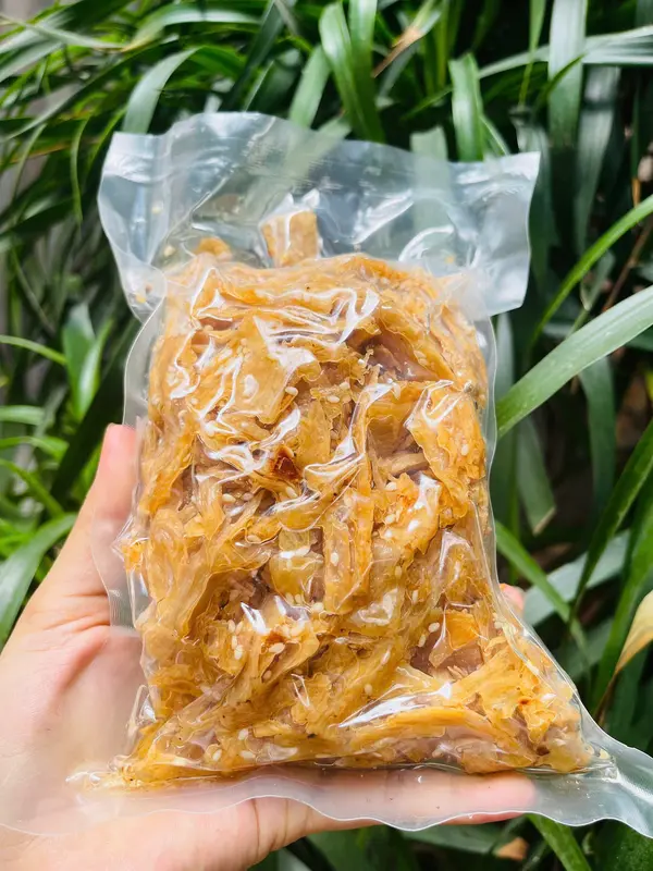 [Túi 500gr] Sườn Non Ram mè Chay thơm ngon  Hằng Thiện - Giòn Mặn Ngọt Nhẹ - Đậm Đà Hương Vị Tự Nhiên | Thực Phẩm Chay Ngon Sạch | Lẩu Chay Hằng Thiện 1