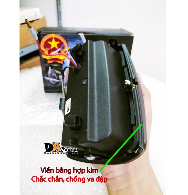 Pha đèn xe Dream 2 tầng hàng đẹp lắp xe máy 3