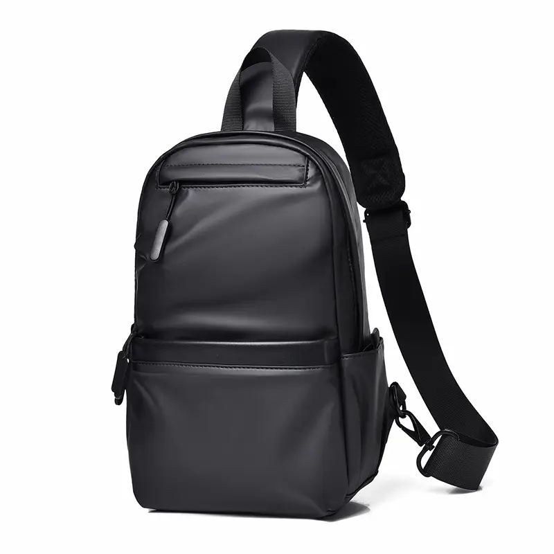 Men's Chest Bag 2023 New Fashion Casual European and American Chest Bag Men's Multi-Functional Messenger Bag Chest Bag