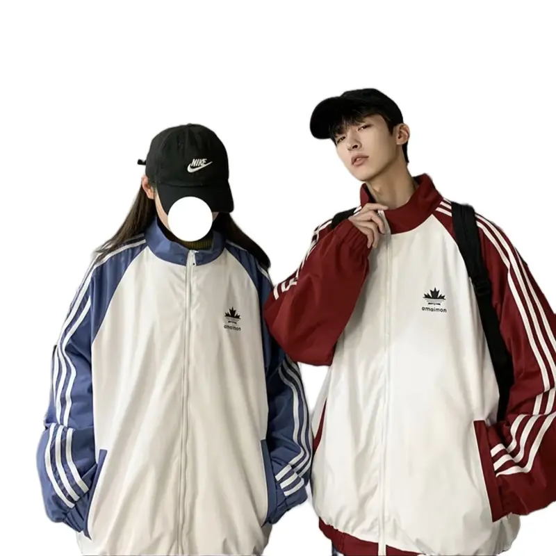 Áo Khoác Nam Nữ Cải Mero Cổ Đứng Dày Dặn Hot Tren Siêu Ngầu Menswuar Jacket Có Túi 0