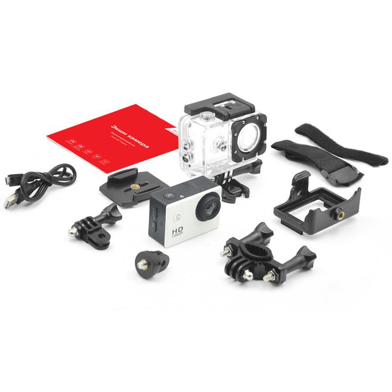 Product Introduction of Cross-border Outdoor Sports Camera Waterproof Diving Camera Multi-functional Waterproof Case Underwater Sports DV Camera 46