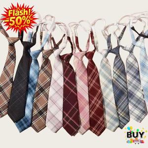 เนคไทโบว์ สะดวก สําหรับผู้หญิง และผู้ชาย มี 30 สไตล์ เนคไทลายสก๊อตหลากสี สายคล้องคอแฟชั่น ไม่จำเป็นต้องผูกปม มีสีเขียว สีฟ้า สีชมพู สีเทา สีดำ สีเหลือง และสีม่วง