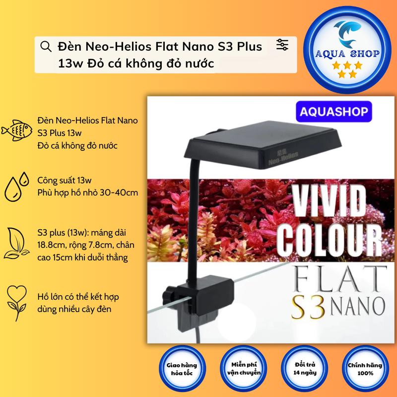 Đèn Led Neo Flat Nano S3 Plus Đỏ Cá Không Đỏ Nước