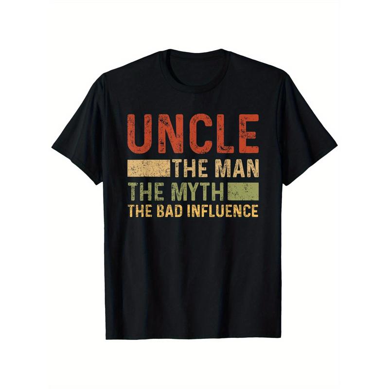 Mens Uncle The Man The Myth The Bad Influence Tshirt Mens Uncle The Man The Myth The Bad Influence Tshirt