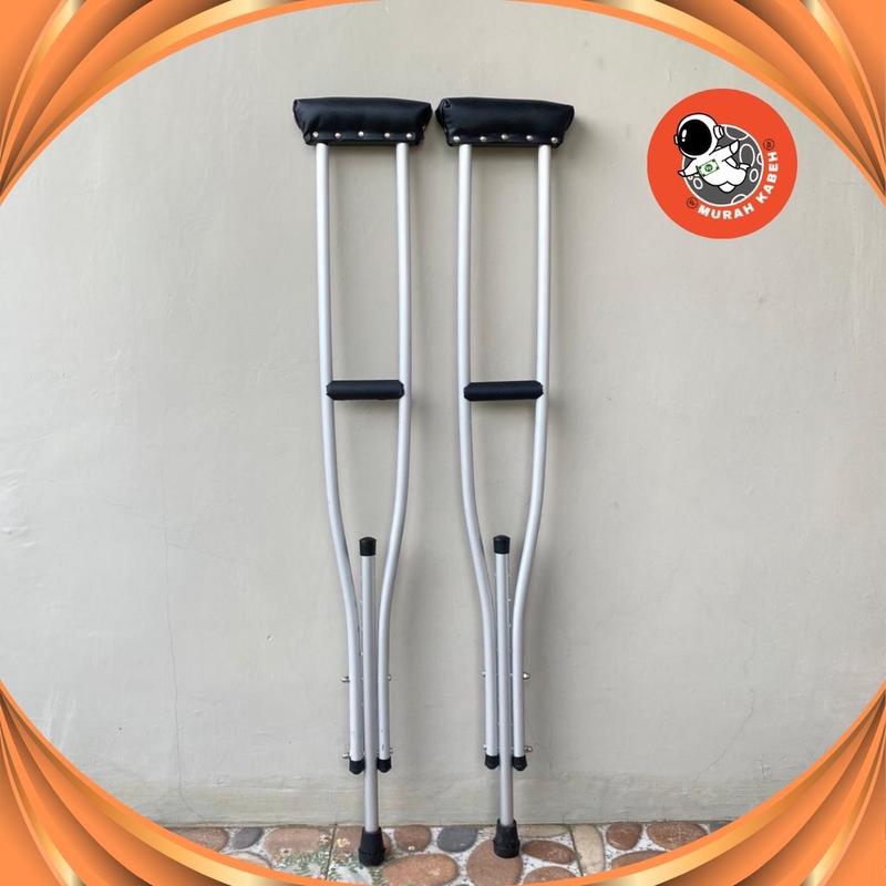 Tongkat Ketiak Dewasa / Alat Bantu Jalan Dewasa (Egrang / Krek Ketiak / Kruk Ketiak / Kruk Crutch) 1