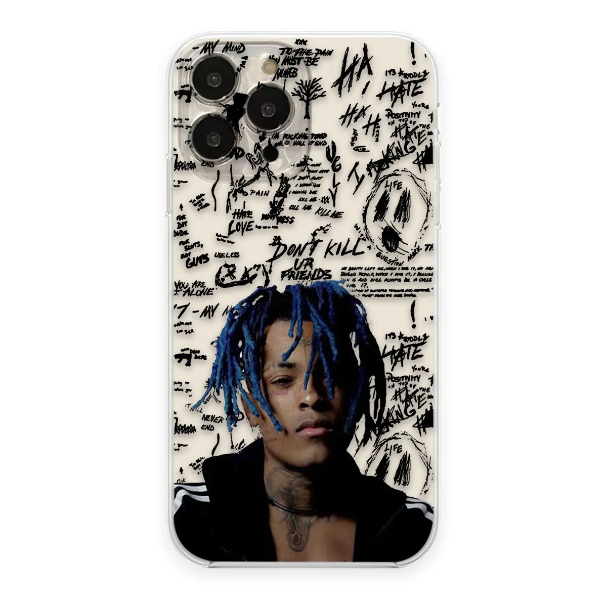 Rapper XXX Tentacions 17 Cover Clear Phone Case For iPhone Apple 16 15 14 12 13 11 Pro 8 7 SE Plus X XS XR Max Transparent Soft Silicone Case - TikTok Shop Philippines Rapper XXX Tentacions 17 Cover Clear Phone Case For iPhone Apple 16 15 14 12 13 11 Pro 8 7 SE Plus X XS XR Max Transparent Soft Silicone Case - TikTok Shop Philippines