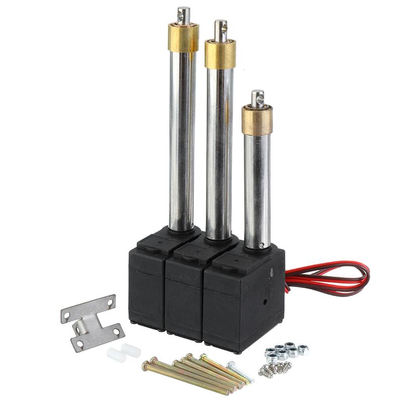 Trục vít nâng cấp máy xúc huina 595 / 592 hoặc chế xe điều khiển từ xa - động cơ servo 2 dây 1