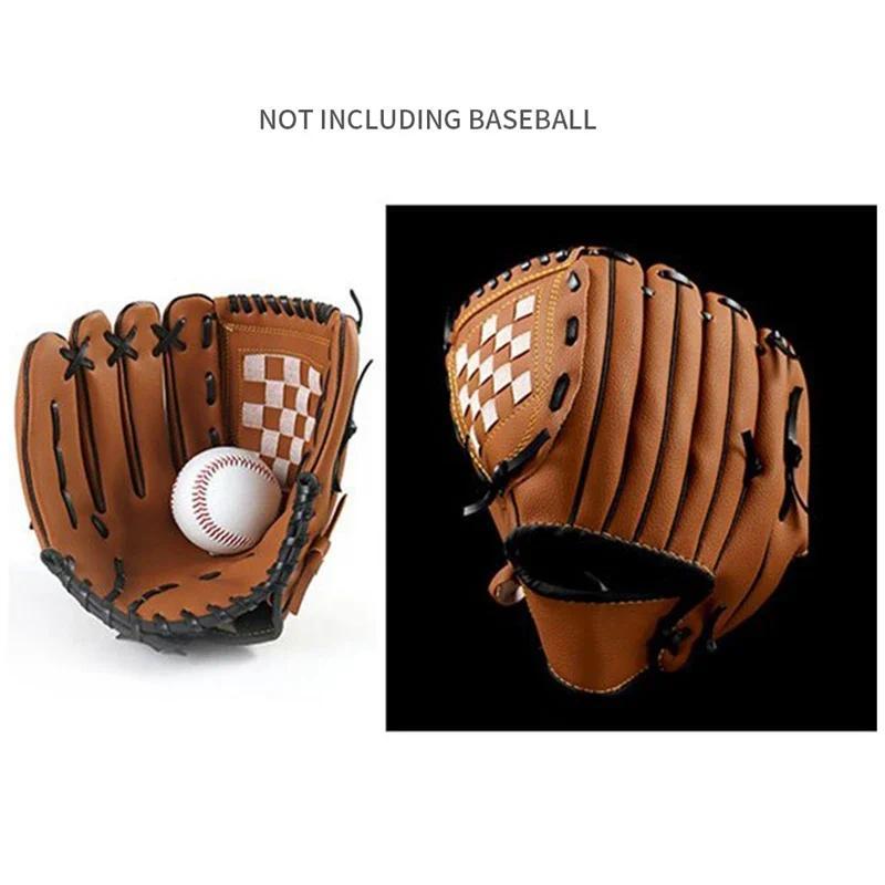 Product Introduction of Outdoor Sport Baseball Glove PU Leather Batting Gloves Softball Practice Equipment Baseball Training Competition Glove for Kids 3