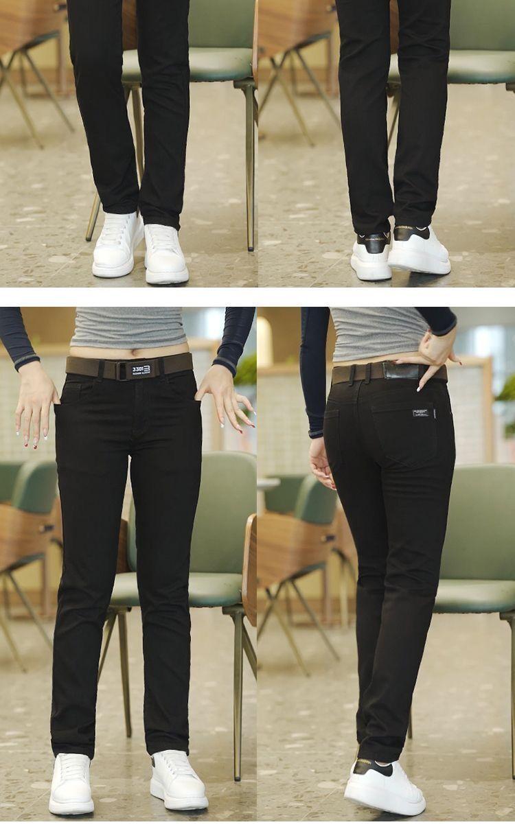 Product Introduction of Men's Stretch Denim Pants 2024 - Slim Fit Washed Jeans for Men, Comfortable & Breathable Skinny Trousers, Trendy Casual Wear (Best for Malaysia, Thailand, Singapore) 6