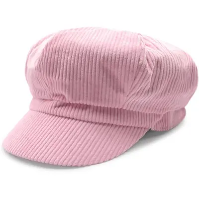 Women Octagonal Newsboy Cap Vintage Wool 8 Panels Greece