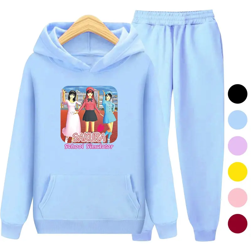 Setelan Anak Sakura SchooL Simulator / sweater Hoodie Anak dan Remaja Murah 2