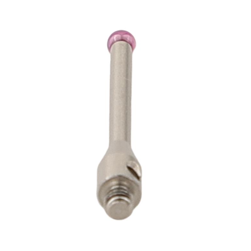 CMM Probe Stylus Ø2mm Ball M2 Thread Stainless Steel Stem L20mm A-5000-3603 1