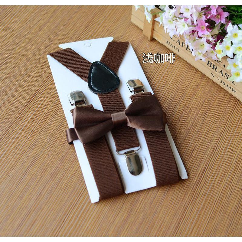 Children Suspender, Suit Tuxedo Adjustable Tie, Party Clothing Accessories 8