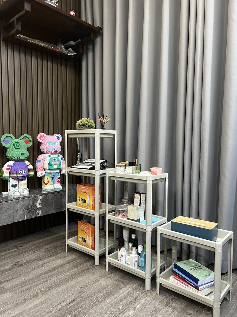 Product Introduction of Kệ Để Đồ Đa Năng 2, 3 , 4 Tầng nhựa Để Đồ Dùng Phòng Tắm, Phòng Ngủ , Phòng Khách , Nhà Bếp Kiểu Dáng Sang Trọng, Bền Đẹp Và Dễ Dàng Lắp Ghép Kitchen 4