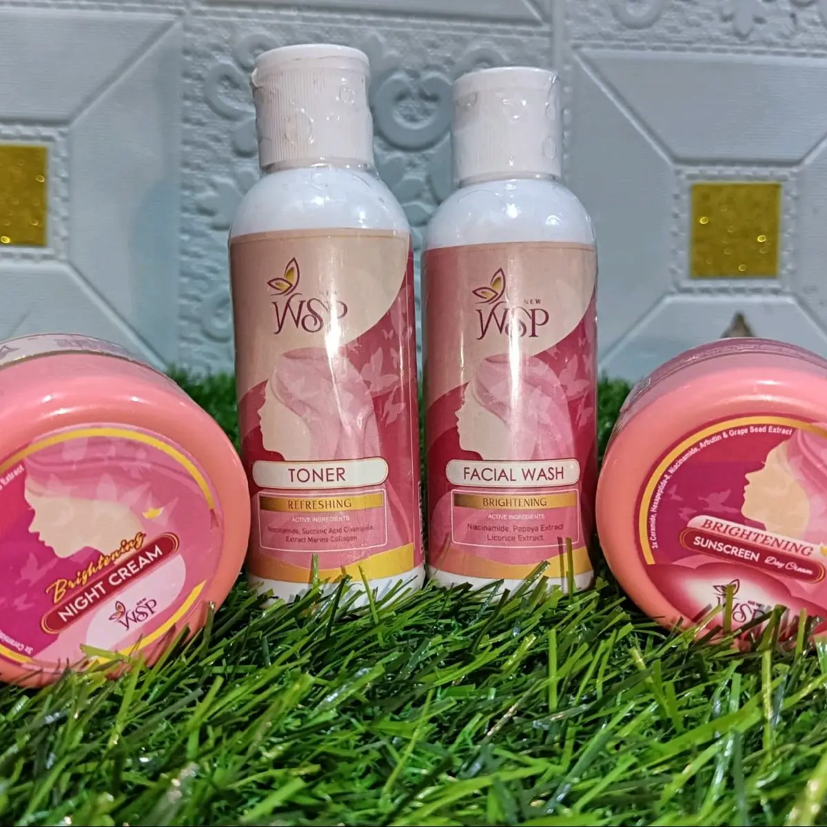 New Wsp Glow BPOM Skincare ORIGINAL 100% MEMBER BER ID - Perawatan Wajah Hitam