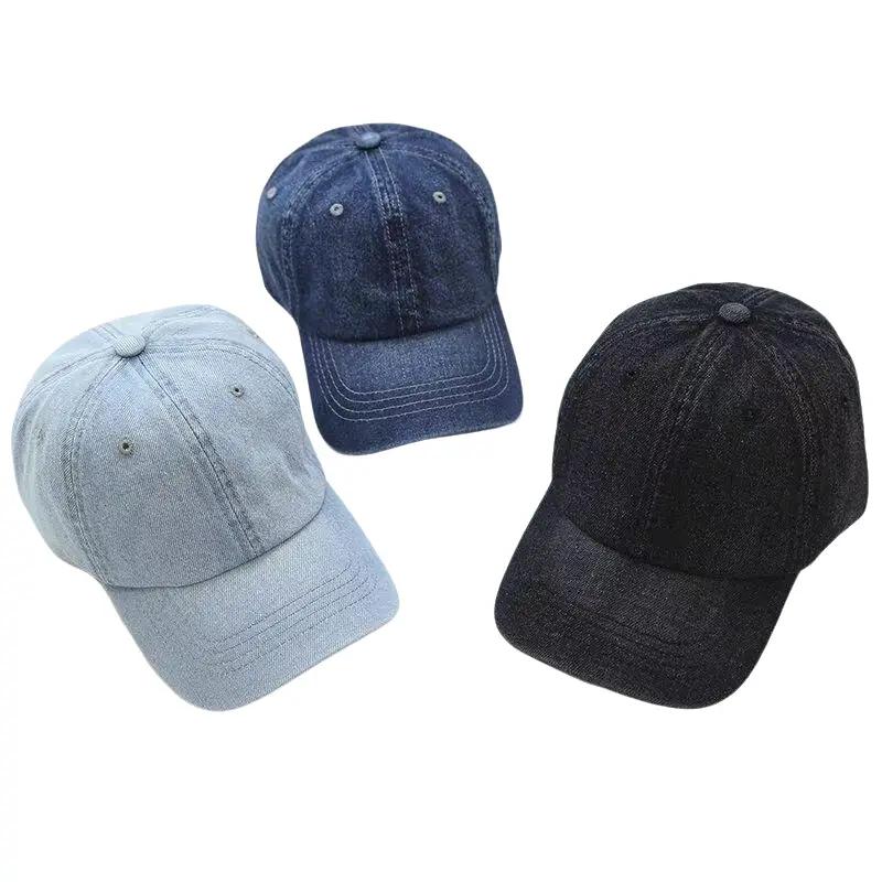 [CAPNH] Mũ lưỡi trai jeans trơn thời trang năng động cá tính trẻ trung phù hợp cho mọi lứa tuổi NaHi ngochieu1111 2