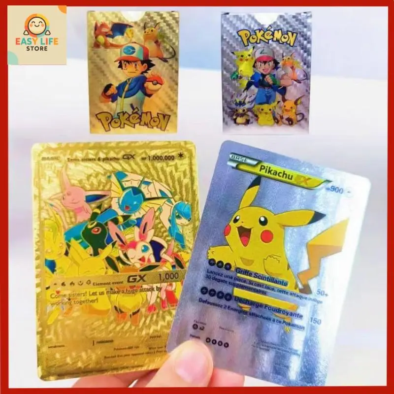 Pokemon cards set box gold - TikTok Shop Malaysia