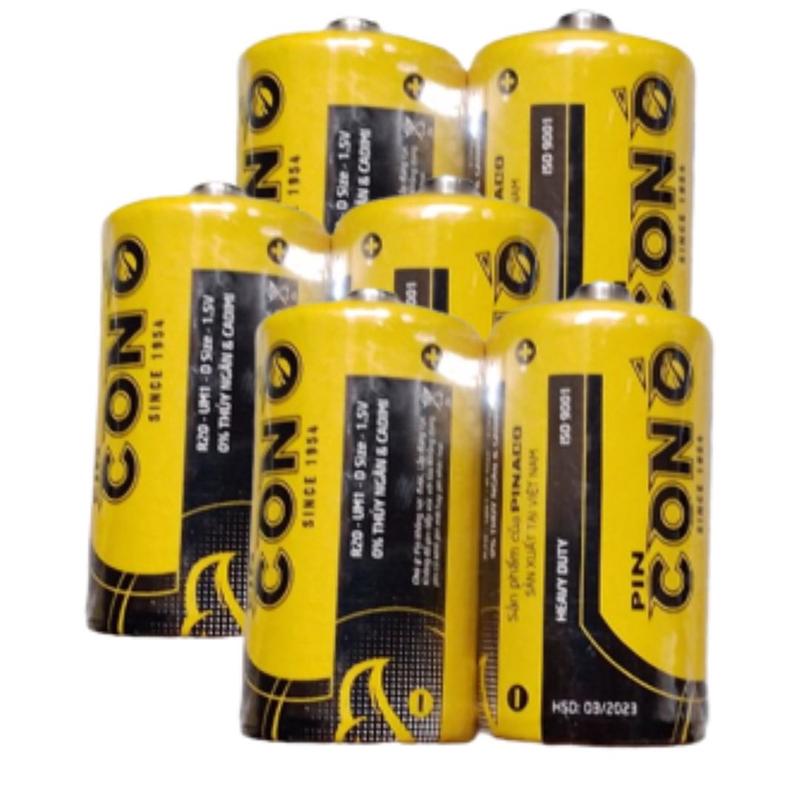 Pin Con Ó Đại Màu Vàng Pinaco Hộp 12 Viên Đa Dụng - Pin An Toàn. 5