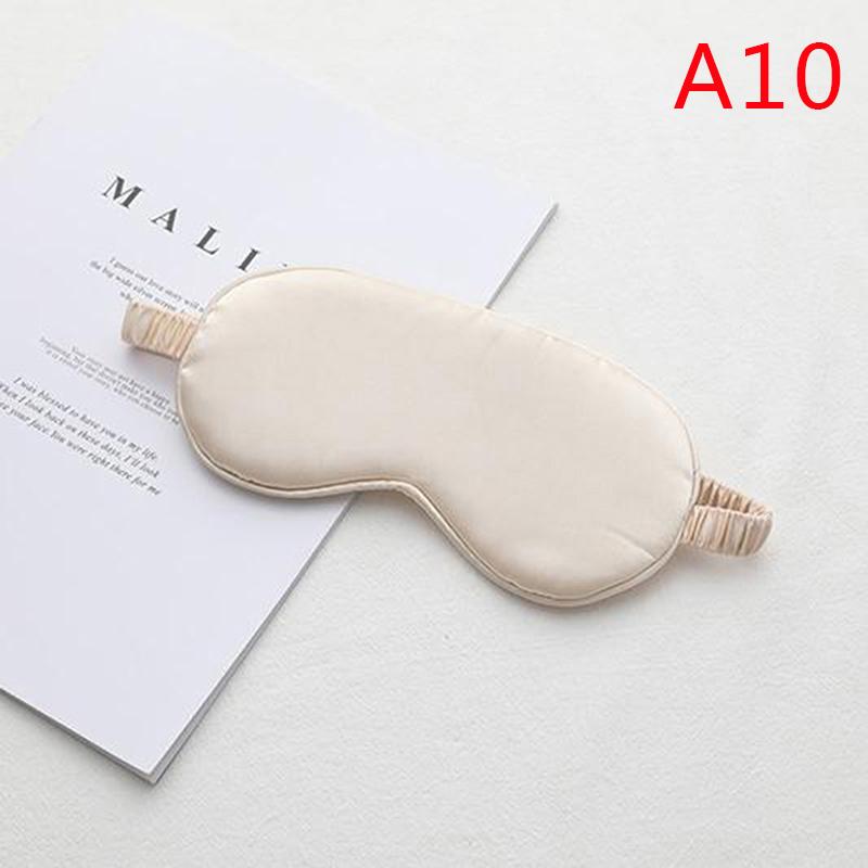 Product Introduction of Double-Side Pure Silk EyeShade Sleeping Eye Cover Eyepatch Health Sleep Shading 44
