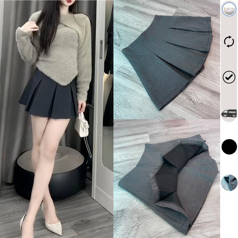 Chân váy xếp ly hộp
